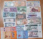 Sprzedam banknoty z Azji