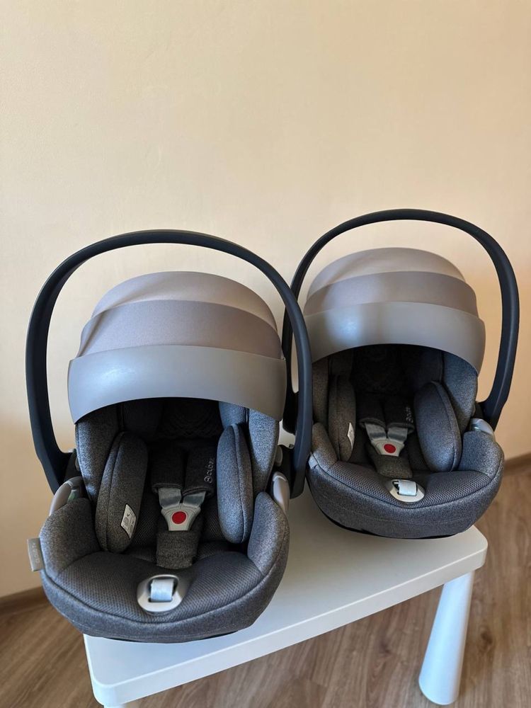 Cybex Cloud T Plus Sepia Black, Mirage Grey,  2024 рік