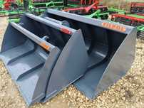 Łycha 2,0m do tura Euro ramka Łyżka 200cm Różne mocowania Manitou Jcb