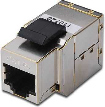 Moduł Keystone Ekranowany Łącznik Kabli sieciowych LAN RJ45 Cat.6A