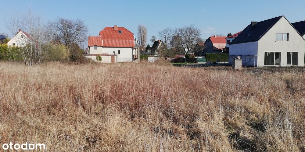 Atrakcyjna działka budowlana 1700 m2 Wrocław – Krzyki pod bliźniaka.