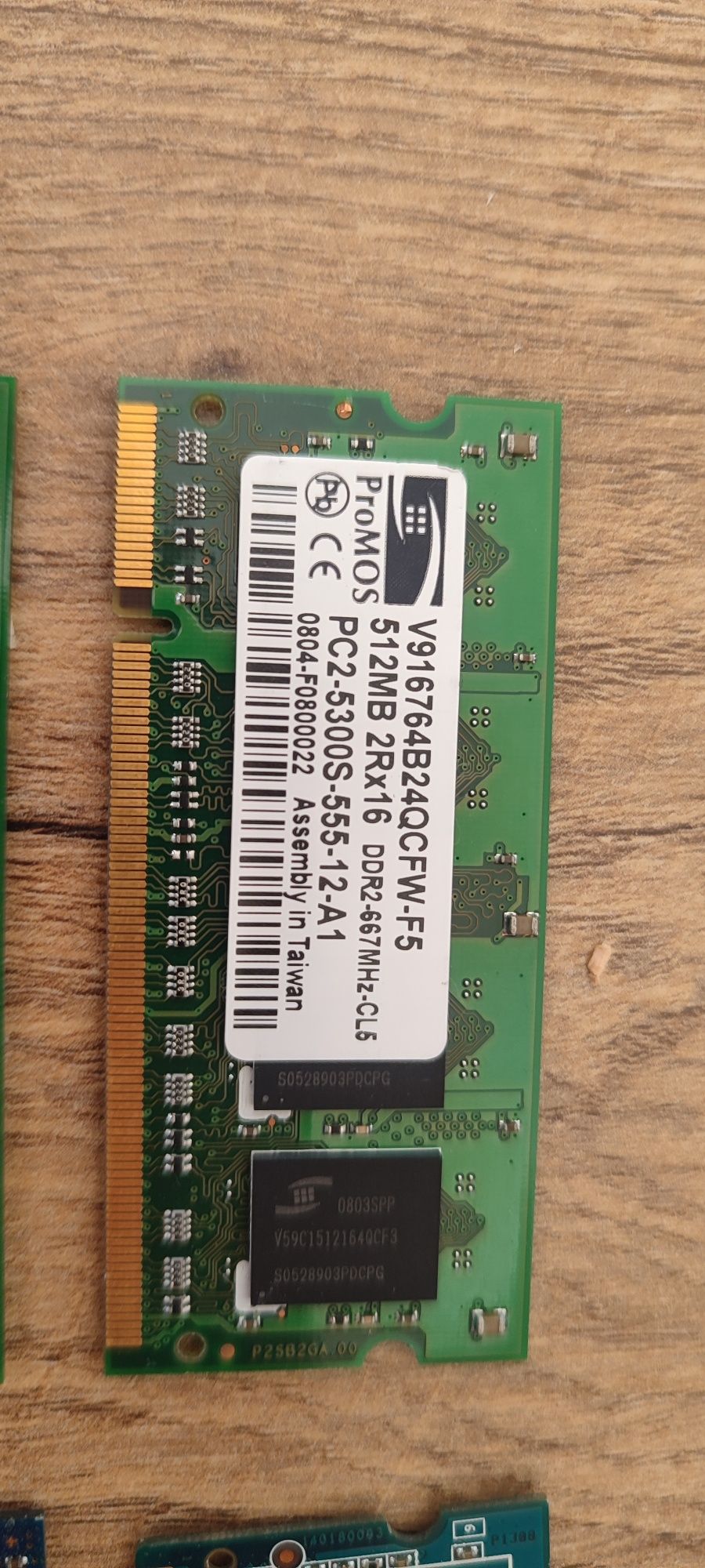 Pamięci RAM laptop komputer