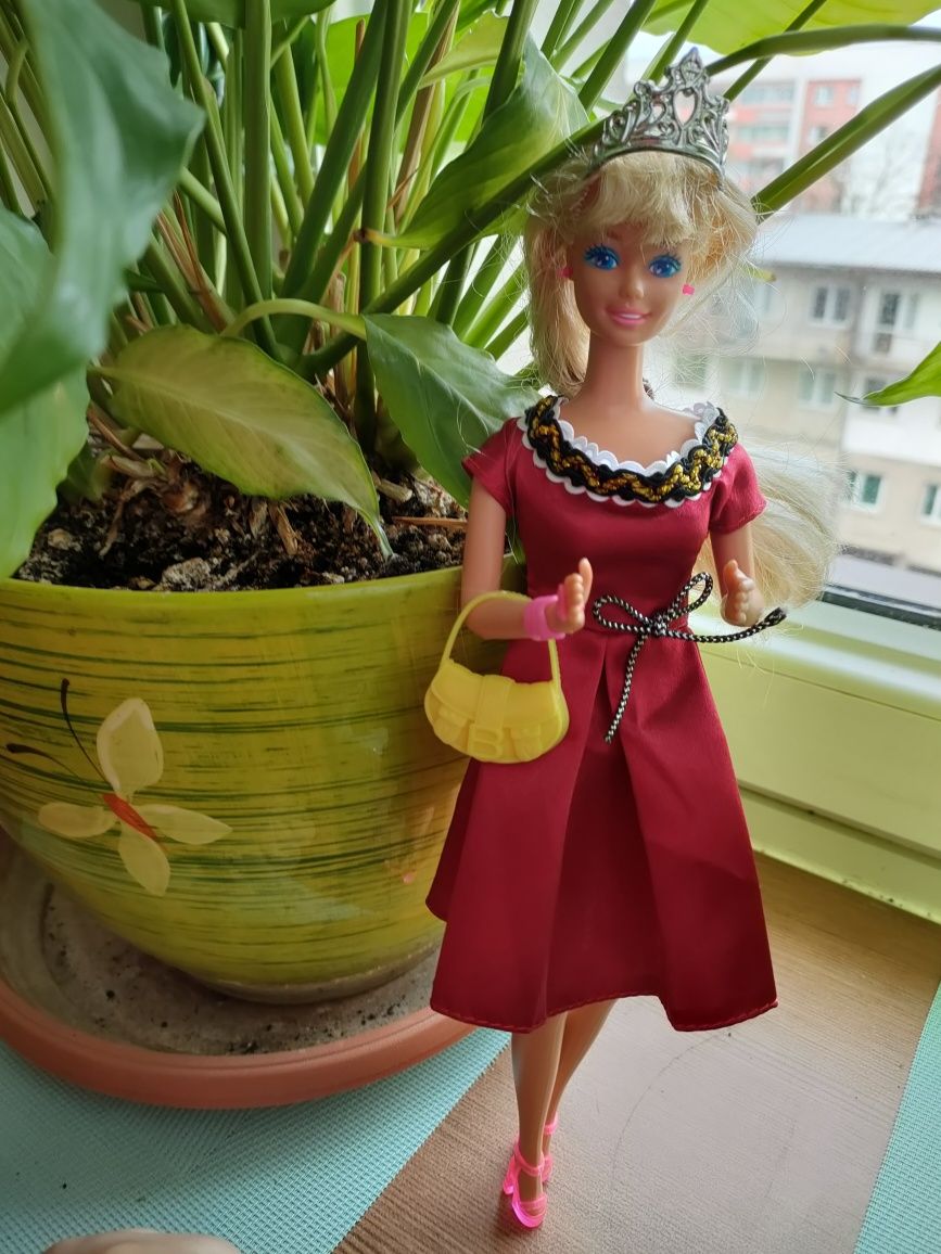 Sukienka dla lalki barbie zestaw 5 częściowy