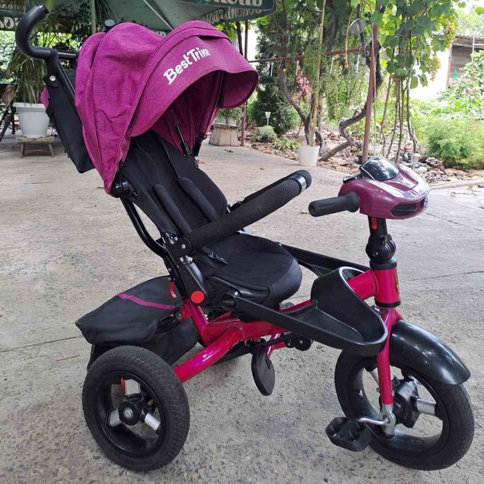 Детский веловипед трехколесный, 2 в 1