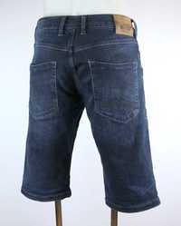 Mustang Hampton Bermuda spodenki jeansowe szorty W31 pas 2 x 43/45 cm