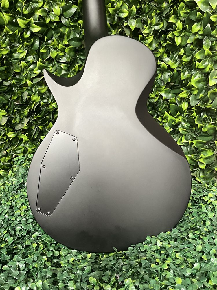 ESP LTD EC-BLACK METAL com Hardcase “Rockase” by  Warwick.
