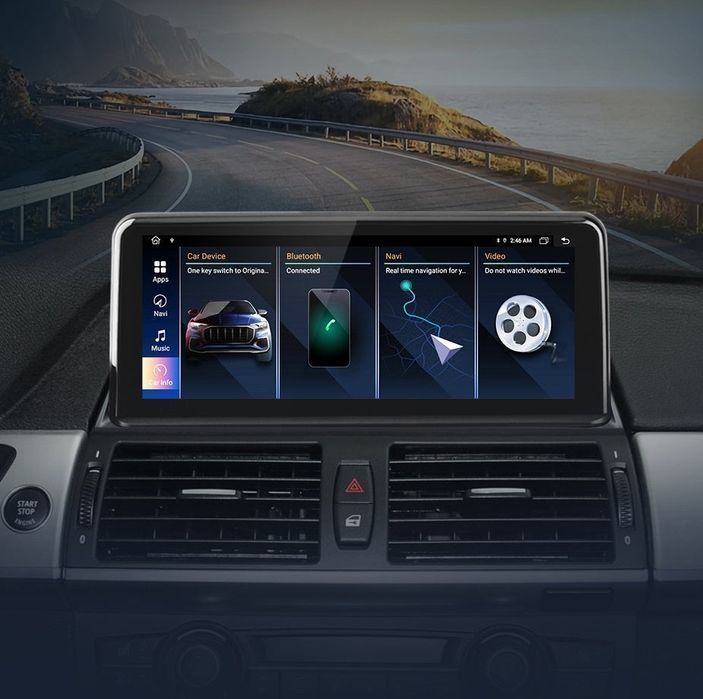 Radio nawigacja BMW X5 E70 X6 E71 CarPlay Android 6GB 128GB CCC CIC