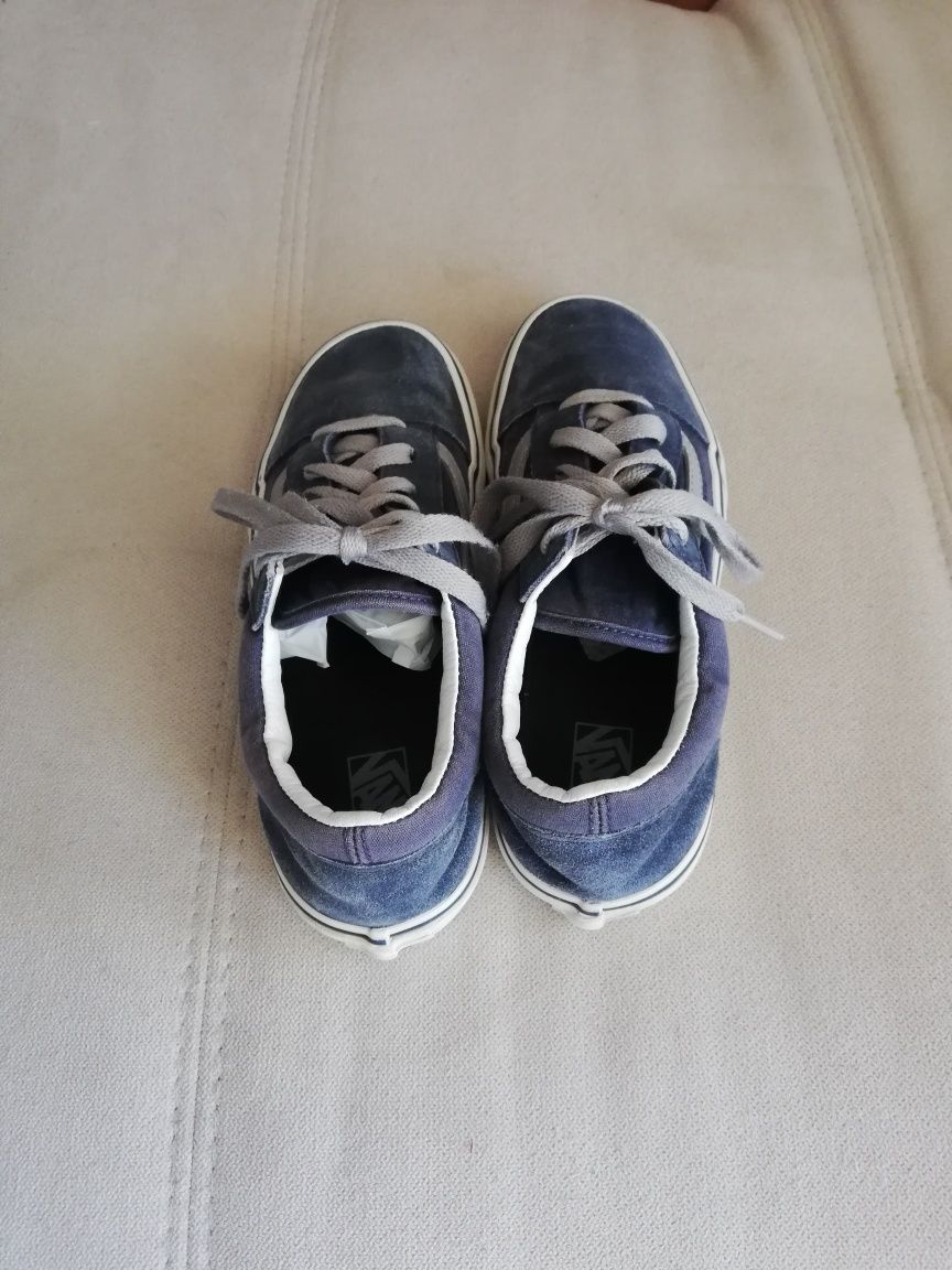 Vans Originais - Azul/branco/cinzento