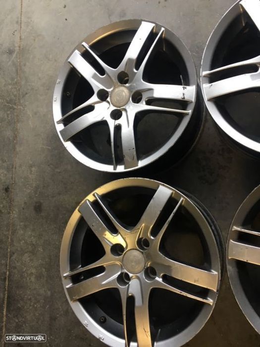 4 jantes vw polo impecáveis - entrega grátis