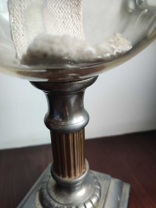 Stara francuska lampa naftowa nr 88 BACCARAT
