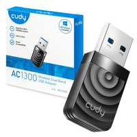 Cudy Karta Sieciowa USB Cudy Wu1300S USB adapter wifi LAN