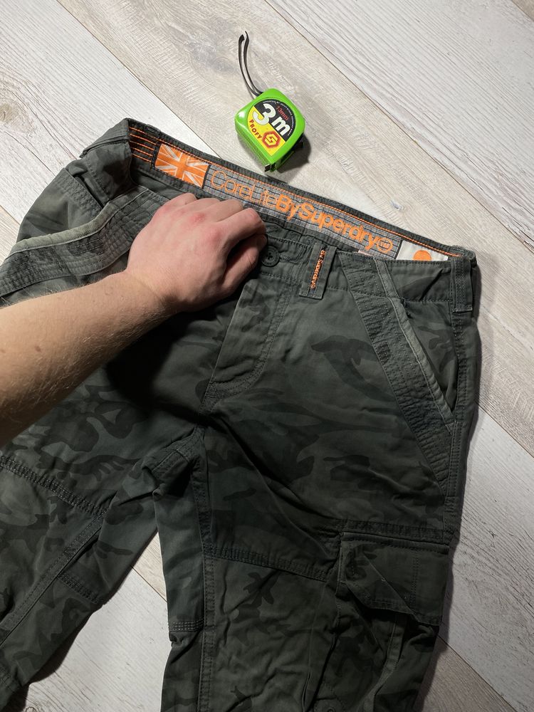 Шорти SuperDry карго хакі милитари шорти тактичні шорти