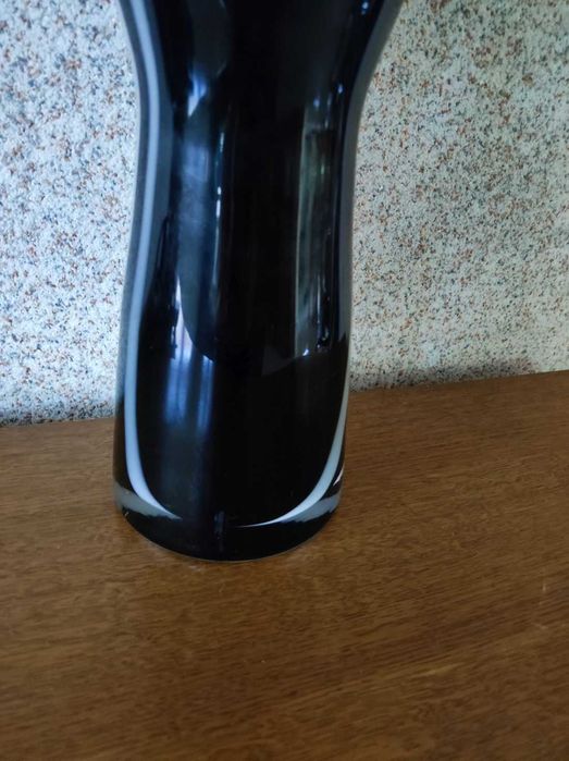 Ręcznie robiony wazon ze szkła artystycznego Makora Krosno