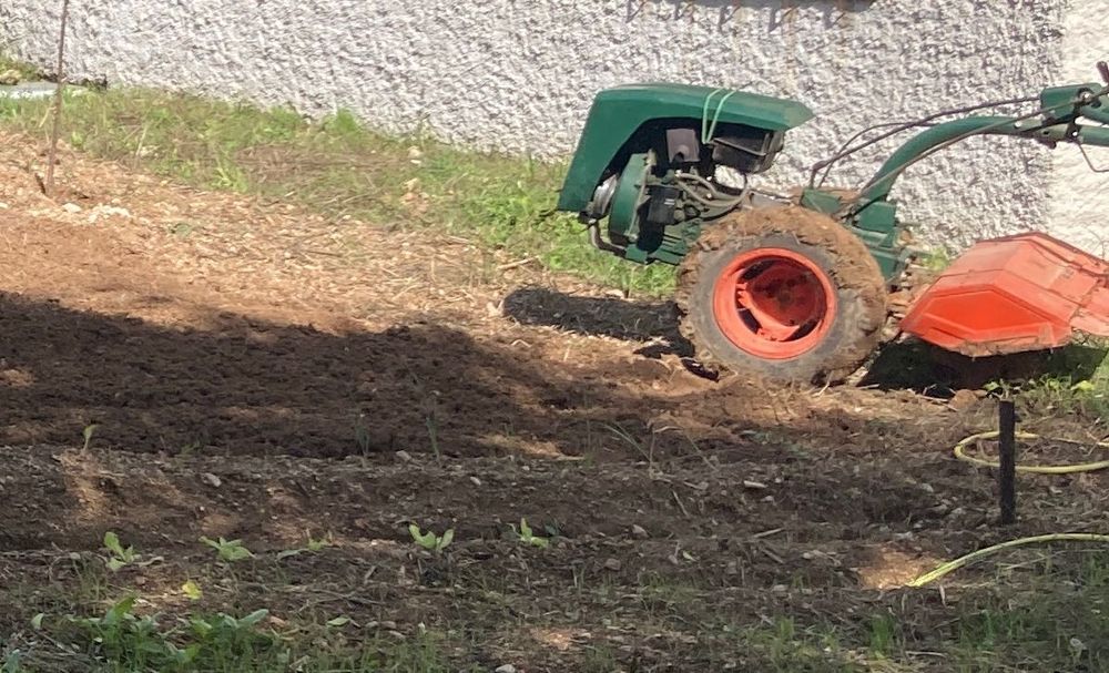 Motocultivador diesel