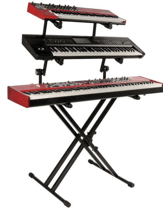 Stand Suporte de Teclados Triplo da QuikLok