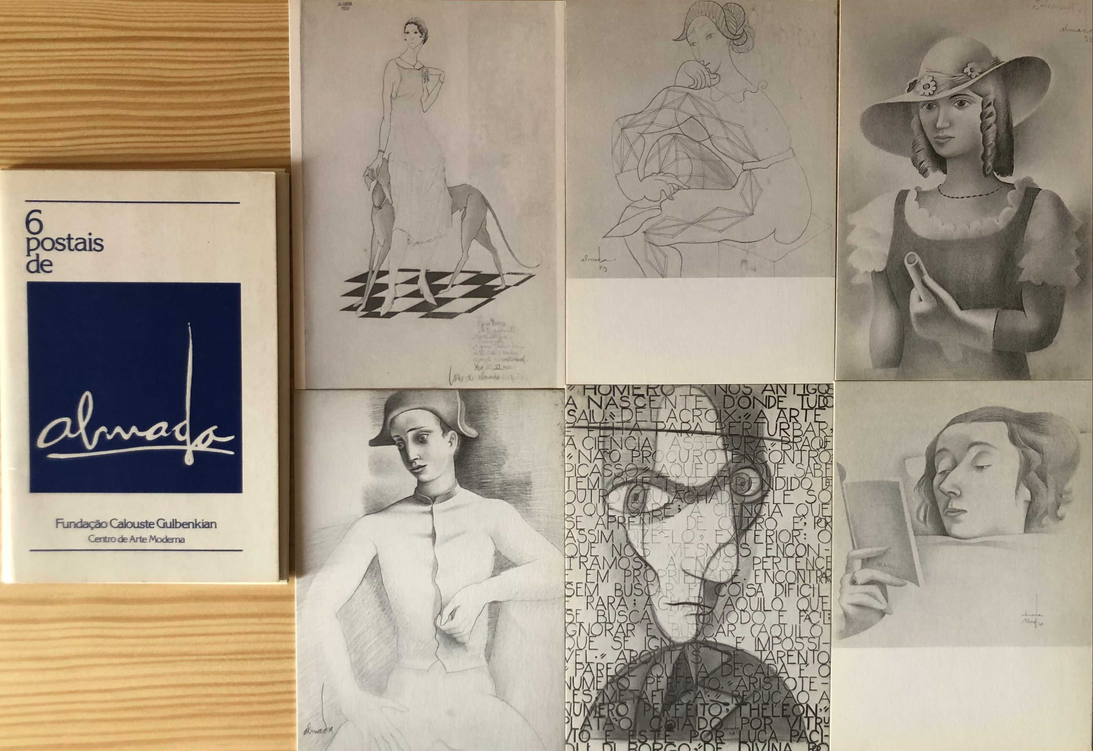 6 postais de Almada  - Fundação Calouste Gulbenkian/CAM