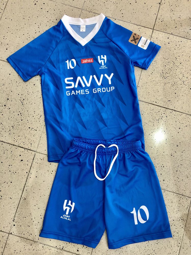 Equipamento criança Neymar JR Al-Hilal