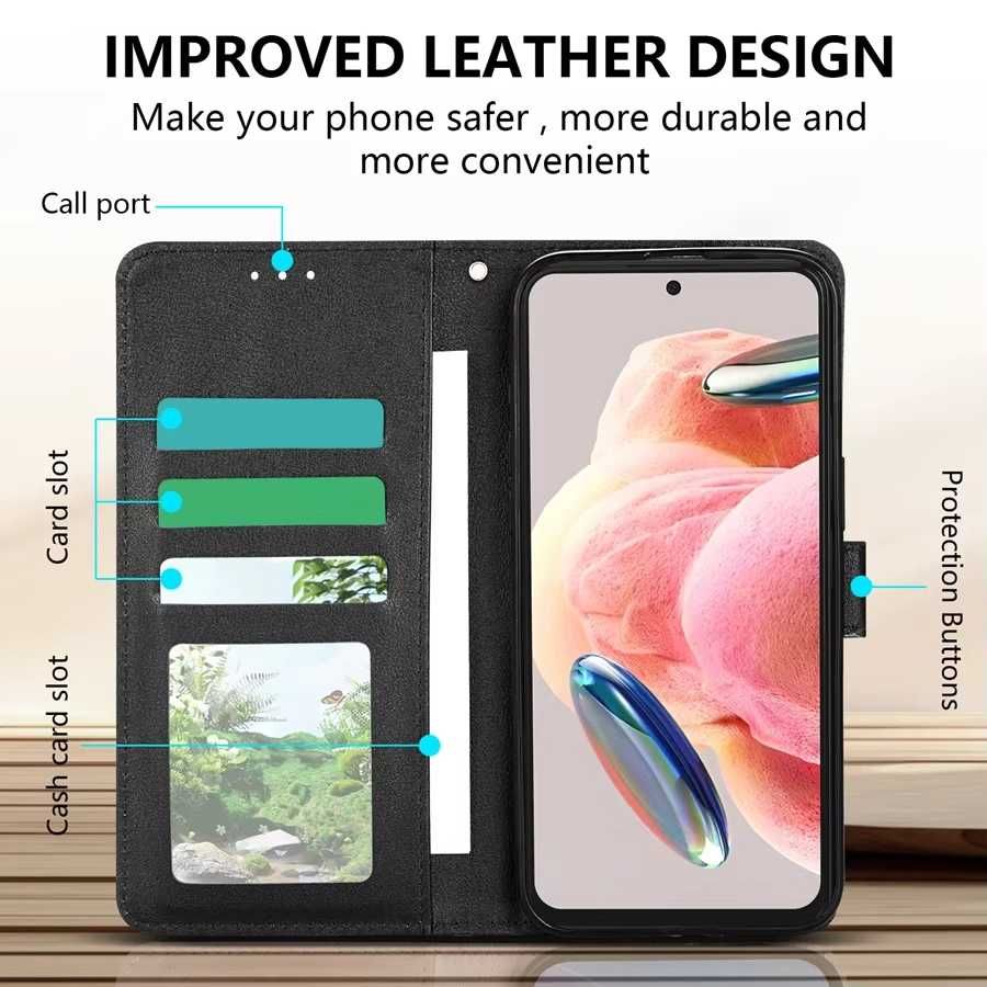 чехол чохол книжка для на Xiaomi Redmi Note 14 4G / Redmi Note 14 Pro
