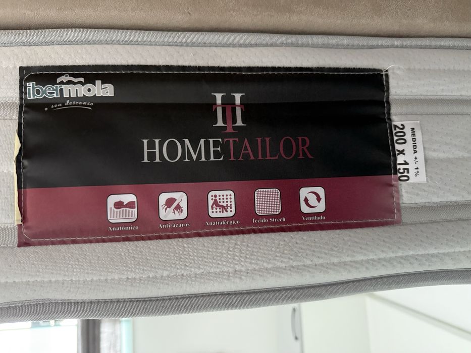 Cama e colchão usado