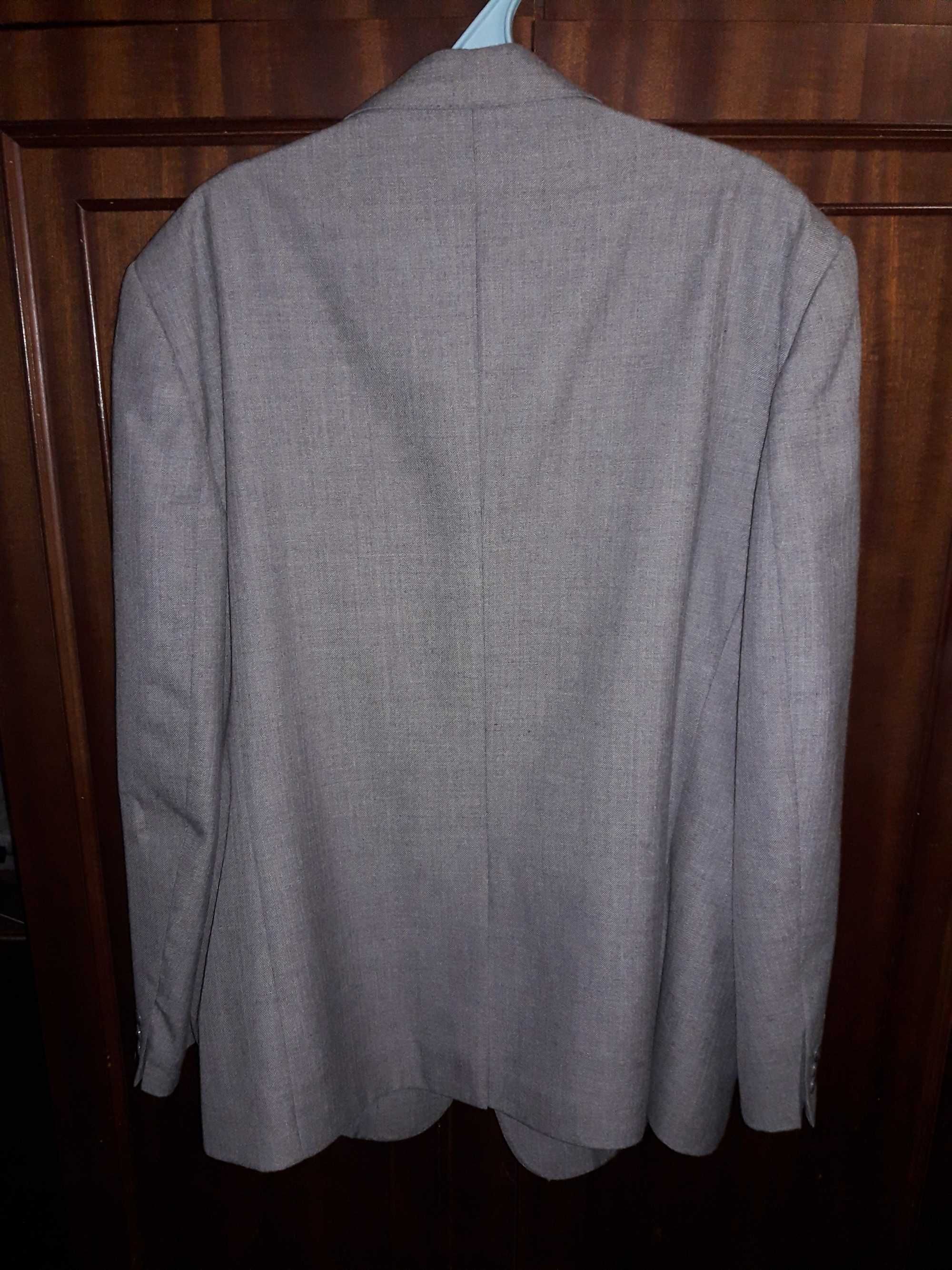 Пиджак серый "Tarnospin", Польша, 56 размер, в подарок брюки от него