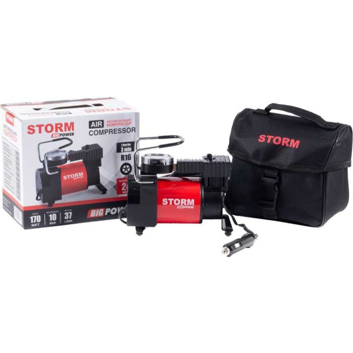 ‼️РОЗПРОДАЖ‼️Автомобільний компресор STORM 20300, Компресор для авто