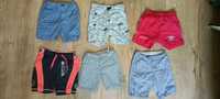 UMBRO H&M Cubus OSHKOSH woxo place szorty, spodenki chłop. r. 110/116