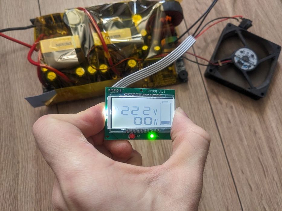 Інвертор 48в 220в з чистим синусом і високим ККД (до 95%) 3000 Вт