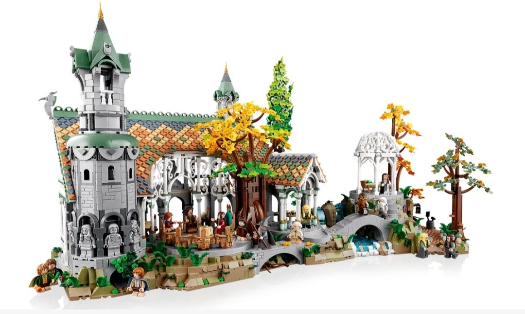 LEGO 10316 The Lord of the Rings Rivendell - novo e selado. Original.