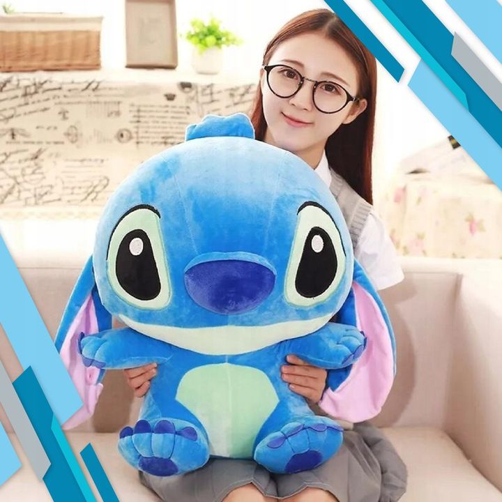 Maskotka Duży Pluszak Stich 55 Cm Xxl Lilo I Stich Niebieski