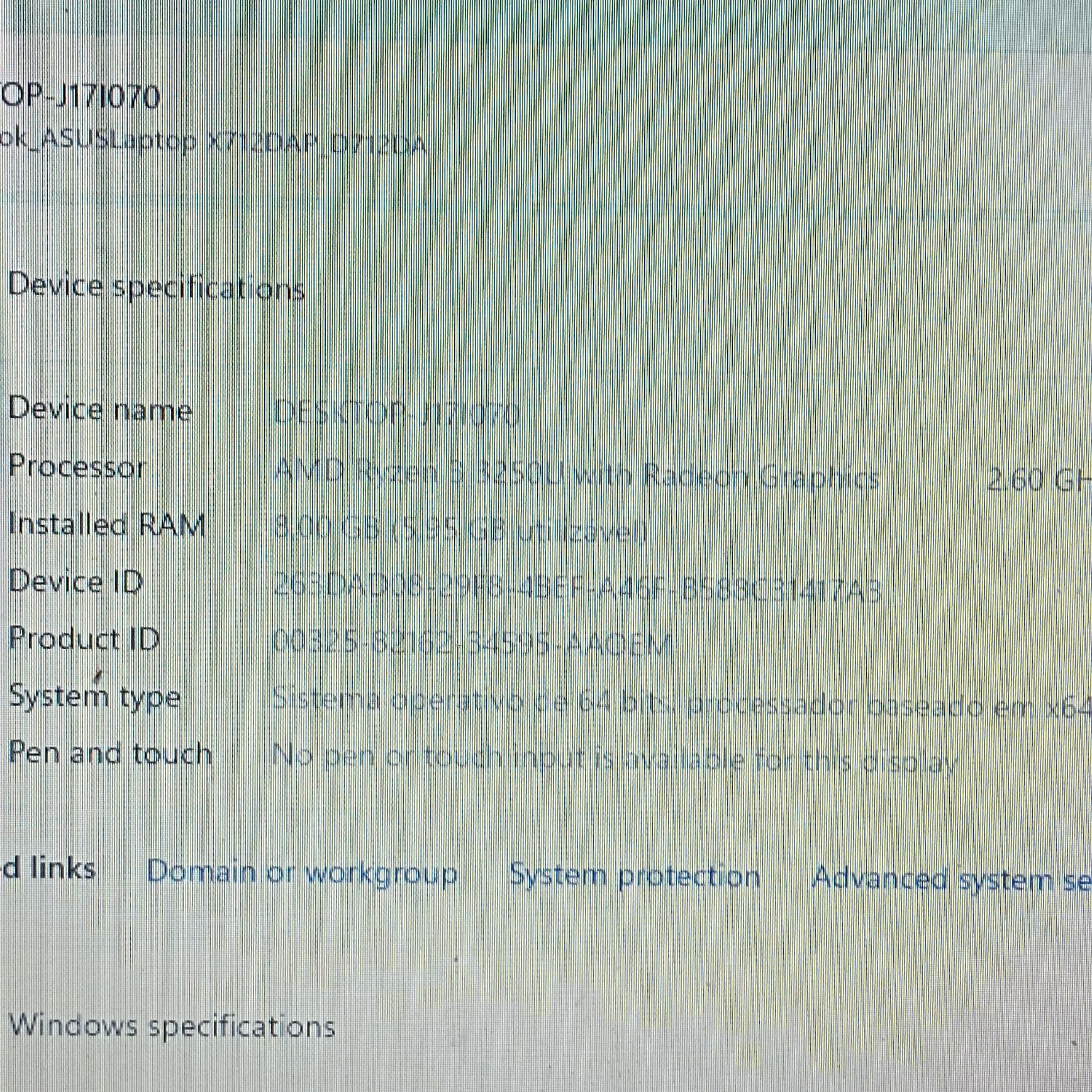 Portátil ASUS Vivo book 17 ryzen 3 com carregador