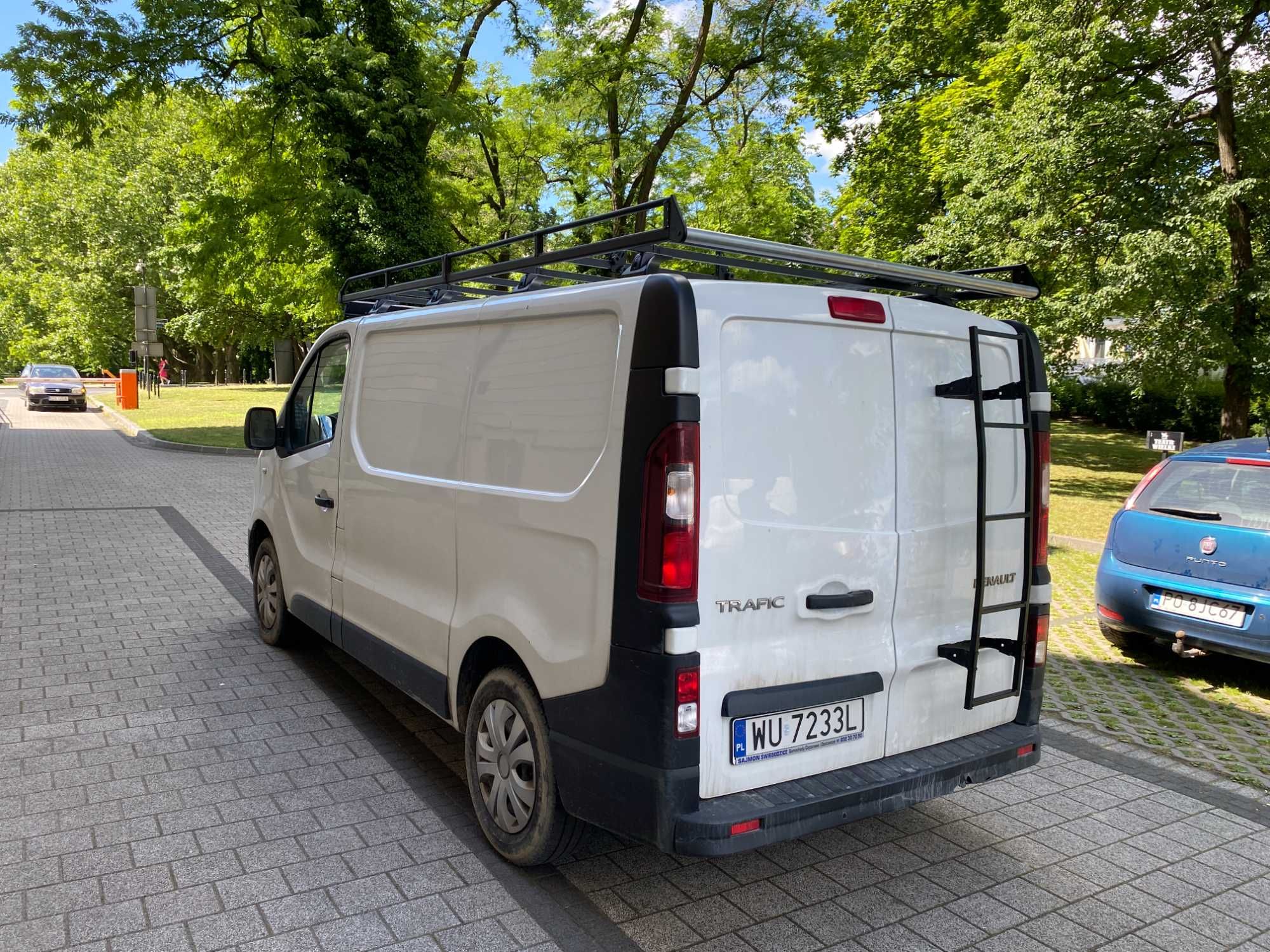 Platforma bagażnik dachowy Renault Trafic L1H2 2014-->