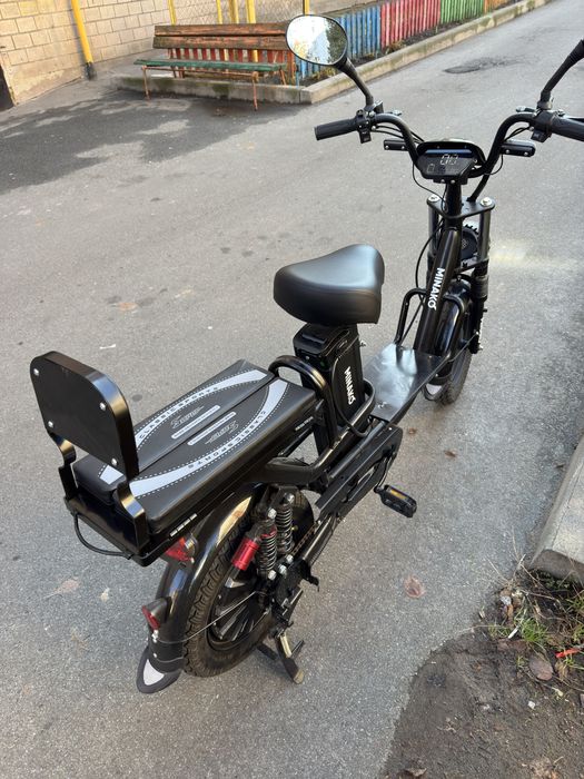 Электровелосипед MINAKO MONSTER PRO 60V 30Ah 1200W Черный