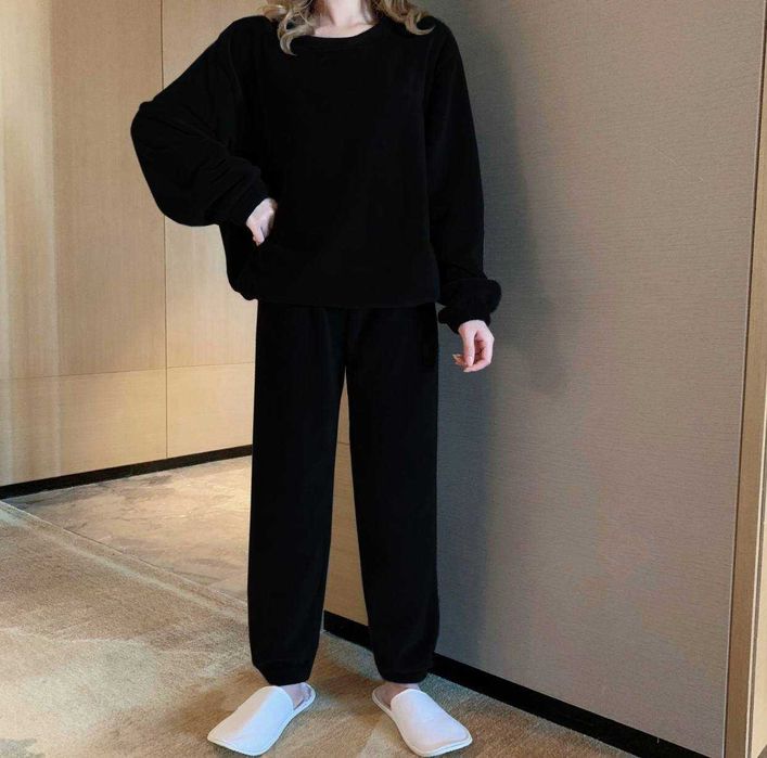 Жіноча махрова тепла піжама домашній махровий костюм кофта і штани