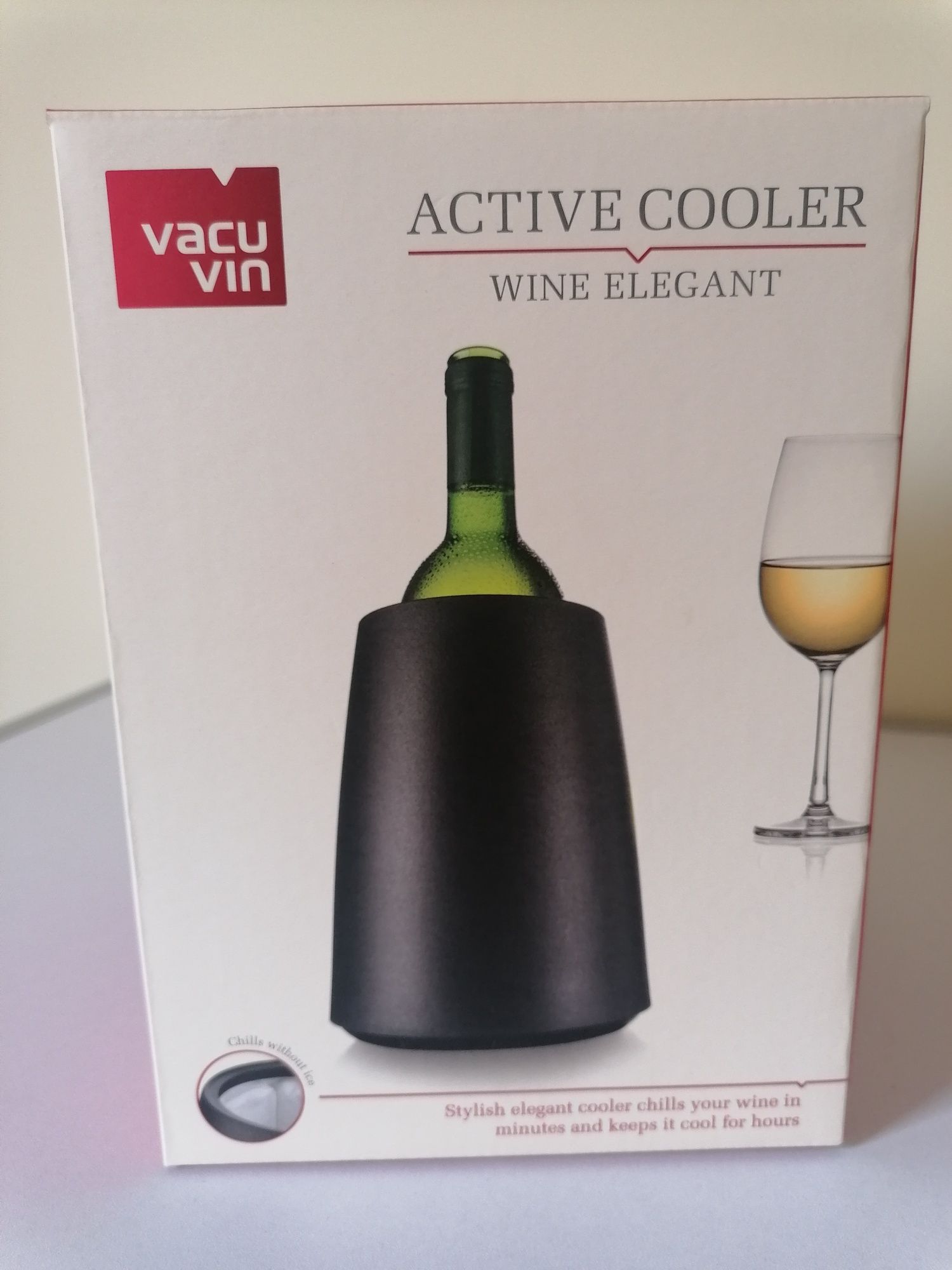 Refrigerador de Garrafa VACU VIN Active Wine Cooler Elegant