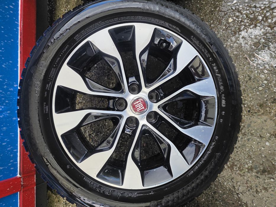 Fiat tipo kola felgi alufelgi  16" opony zima 24r 205 55 r16