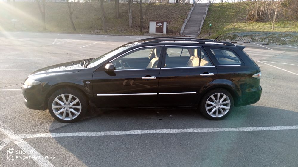 Mazda 6 LPG 2.3 Lift fabryczny 166km najbogatsza wersja.