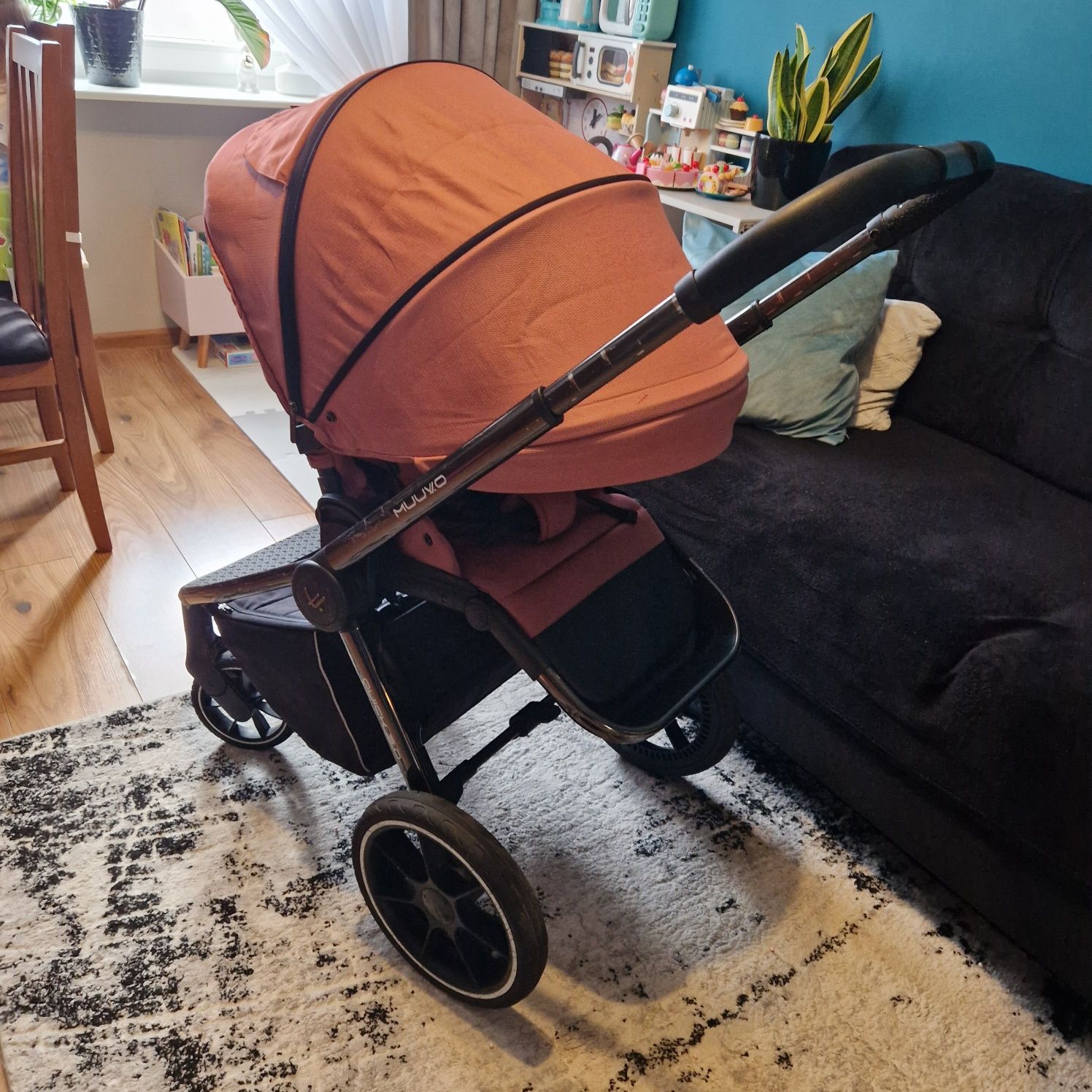 Wózek muuvo 3.0 pure pink