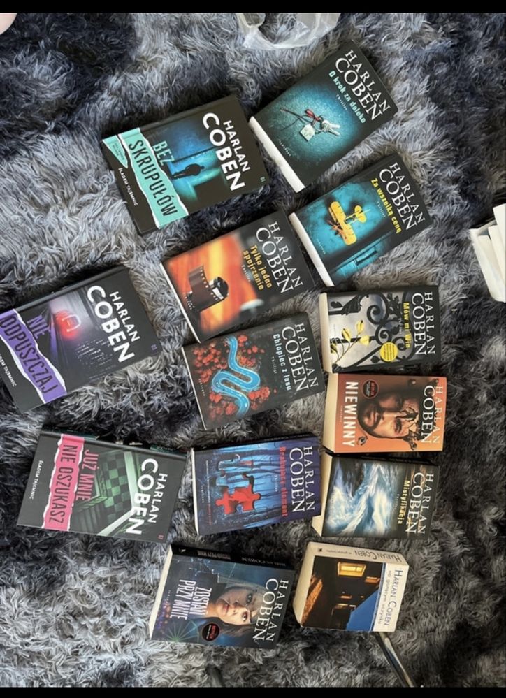 ksiazki autorstwa harlan coben