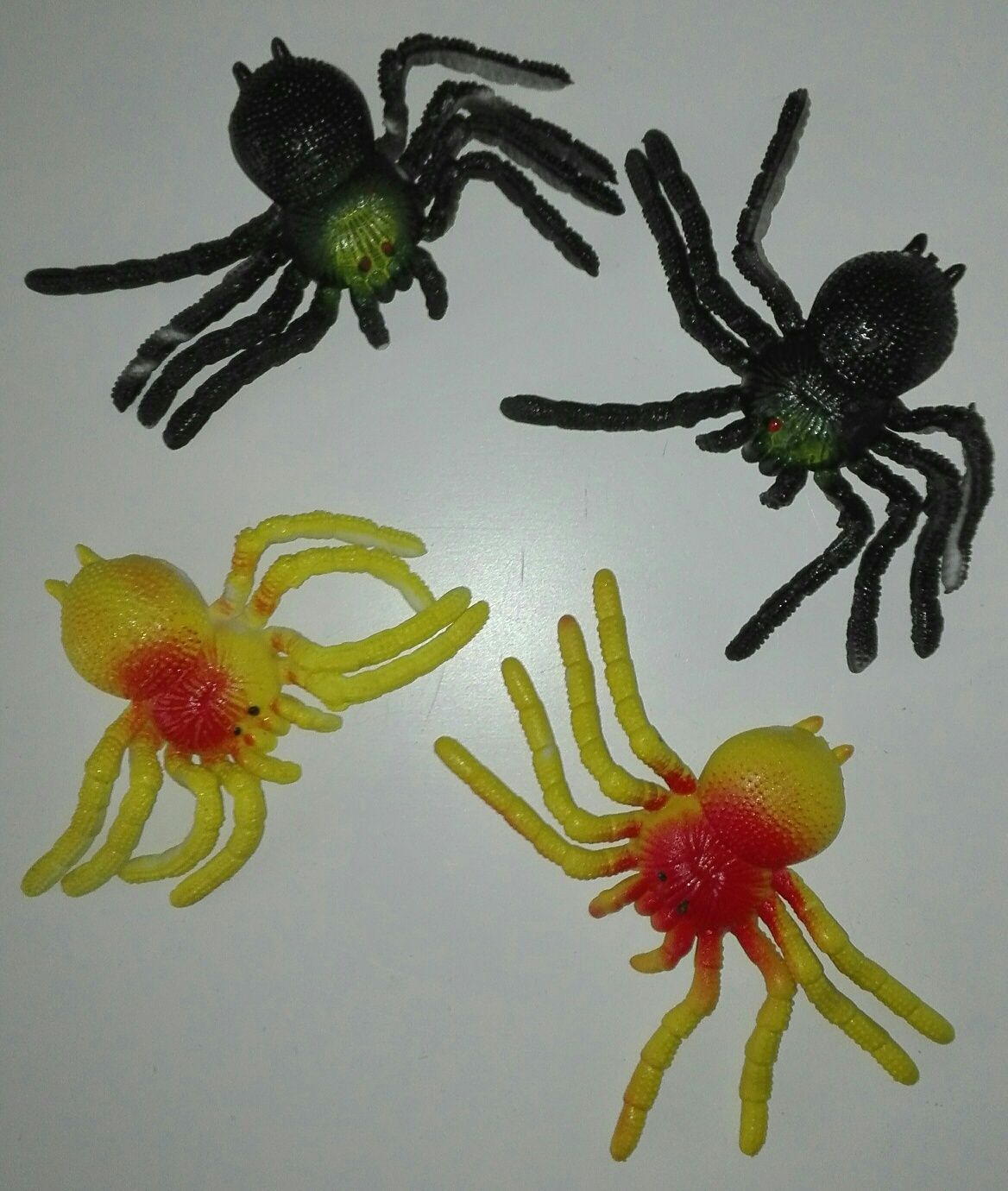 Gumowe pająki 3 szt. NOWE