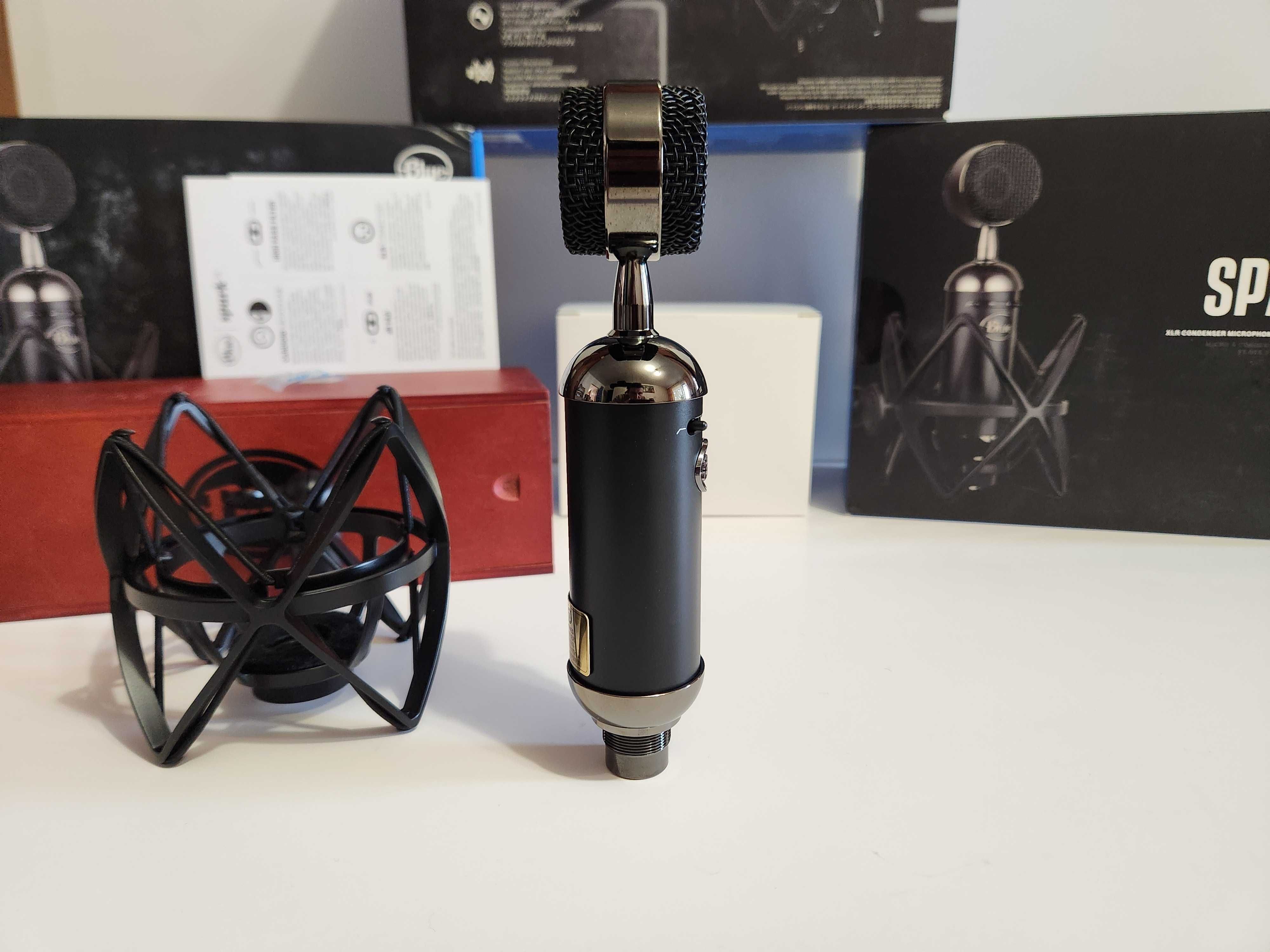 Студійний, конденсаторний мікрофон Blue Spark SL Blackout