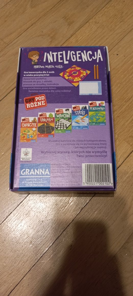 Gra INTELIGENCJA Państwa miasta
