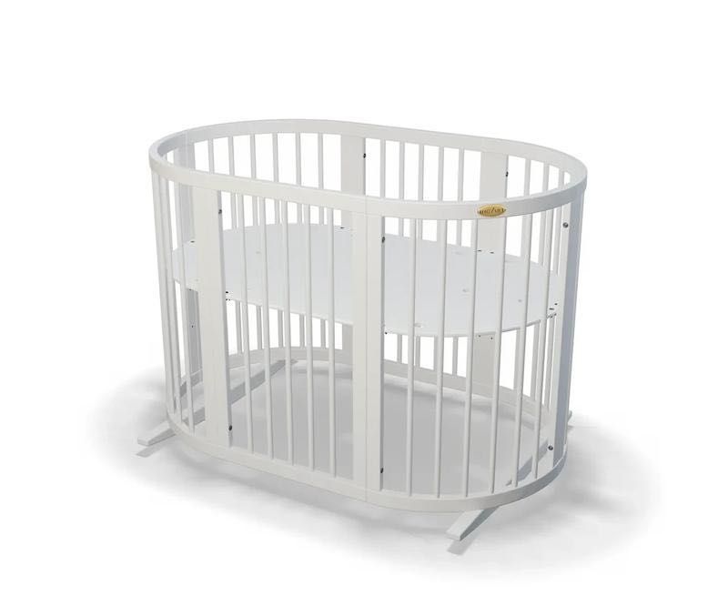 Дитяче ліжко Ingvart 9в1 + матрац. Ліжечко-трансформер.