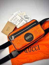 Nerka Gucci saszetka belt bag. Oryginalna pomarańczowa