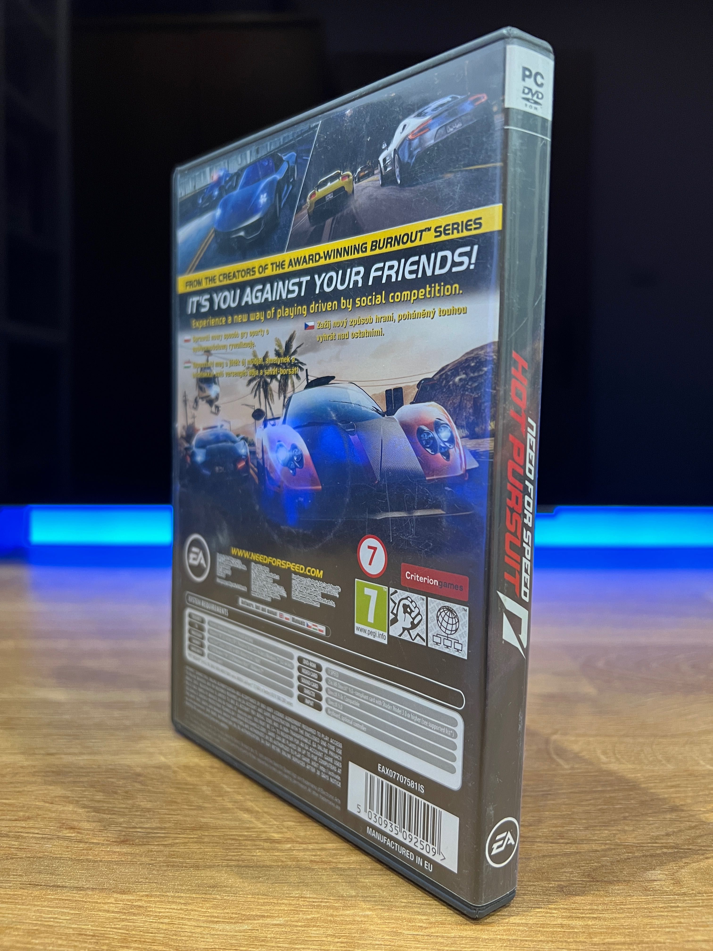 Need for Speed Hot Pursuit (PC PL 2010) DVD BOX premierowe wydanie