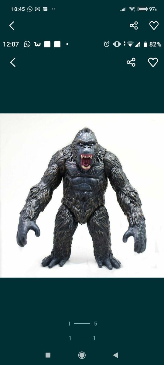 King Kong 18cm figurka