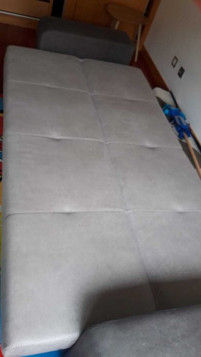 Sofá 3 lugares cinza