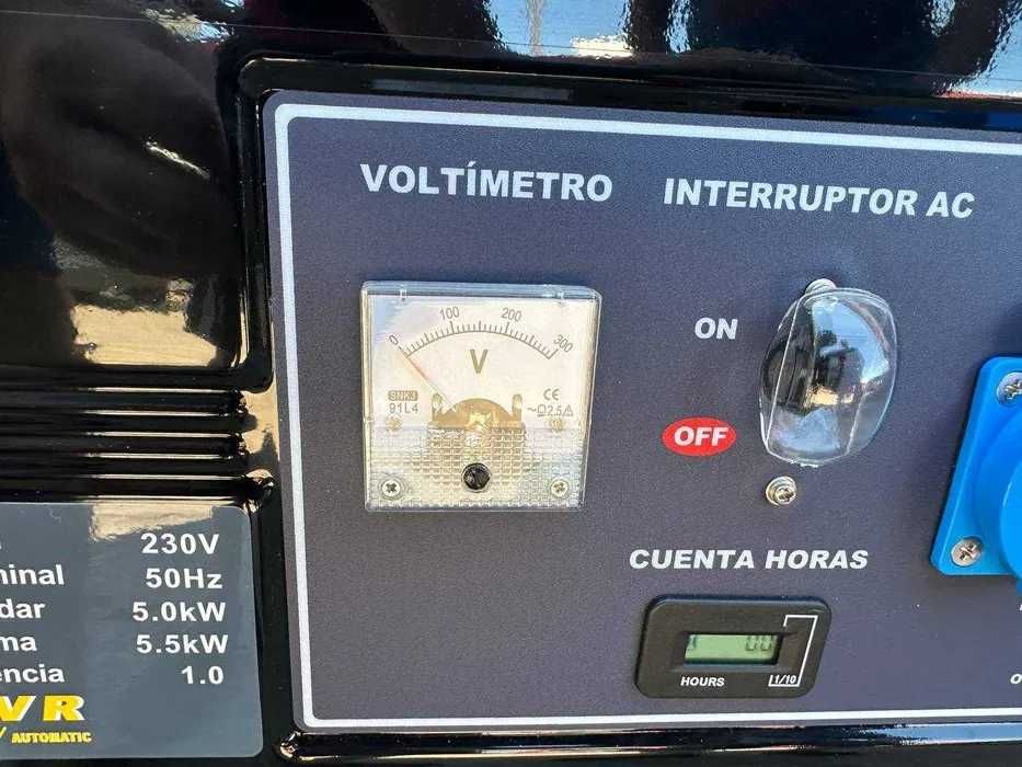 Генератор Loncin LC 6500DC 5.5kW ручний стартер. Опт та роздріб.