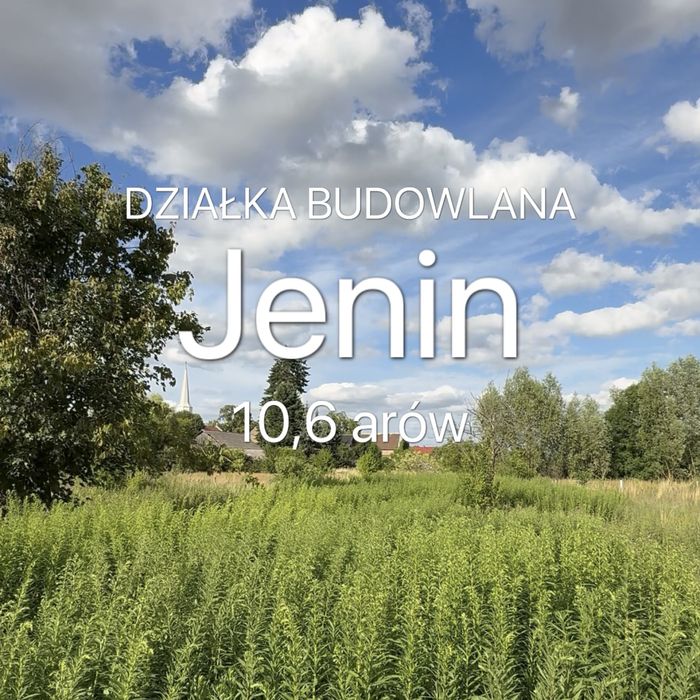 1060 m2 - Jenin - działka budowlana