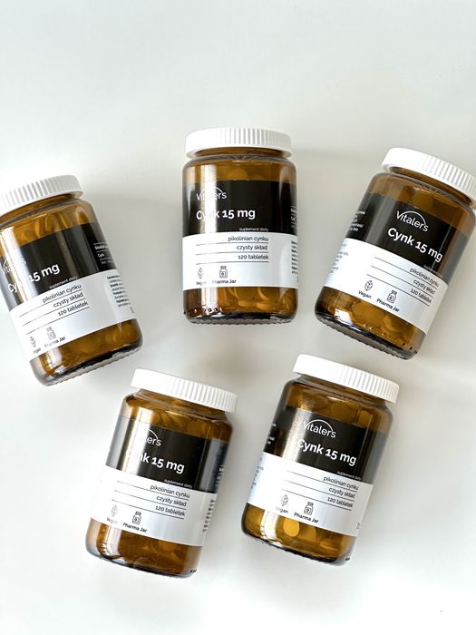 Цинк піколінат, Vitaler's Pikolinian cynku, 15 мг, 120 таблеток