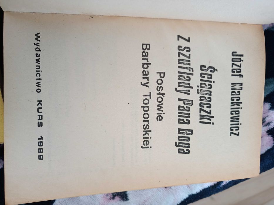 Mackiewicz J. - ściągaczki z szuflady Pana Boga.
